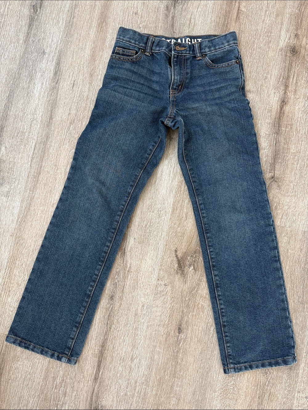 Crazy 8 Boys Dark Blue Straight Jeans 12 Slim